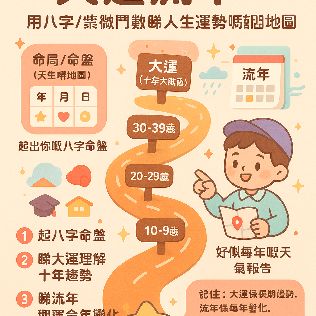 大運流年係乜東東？