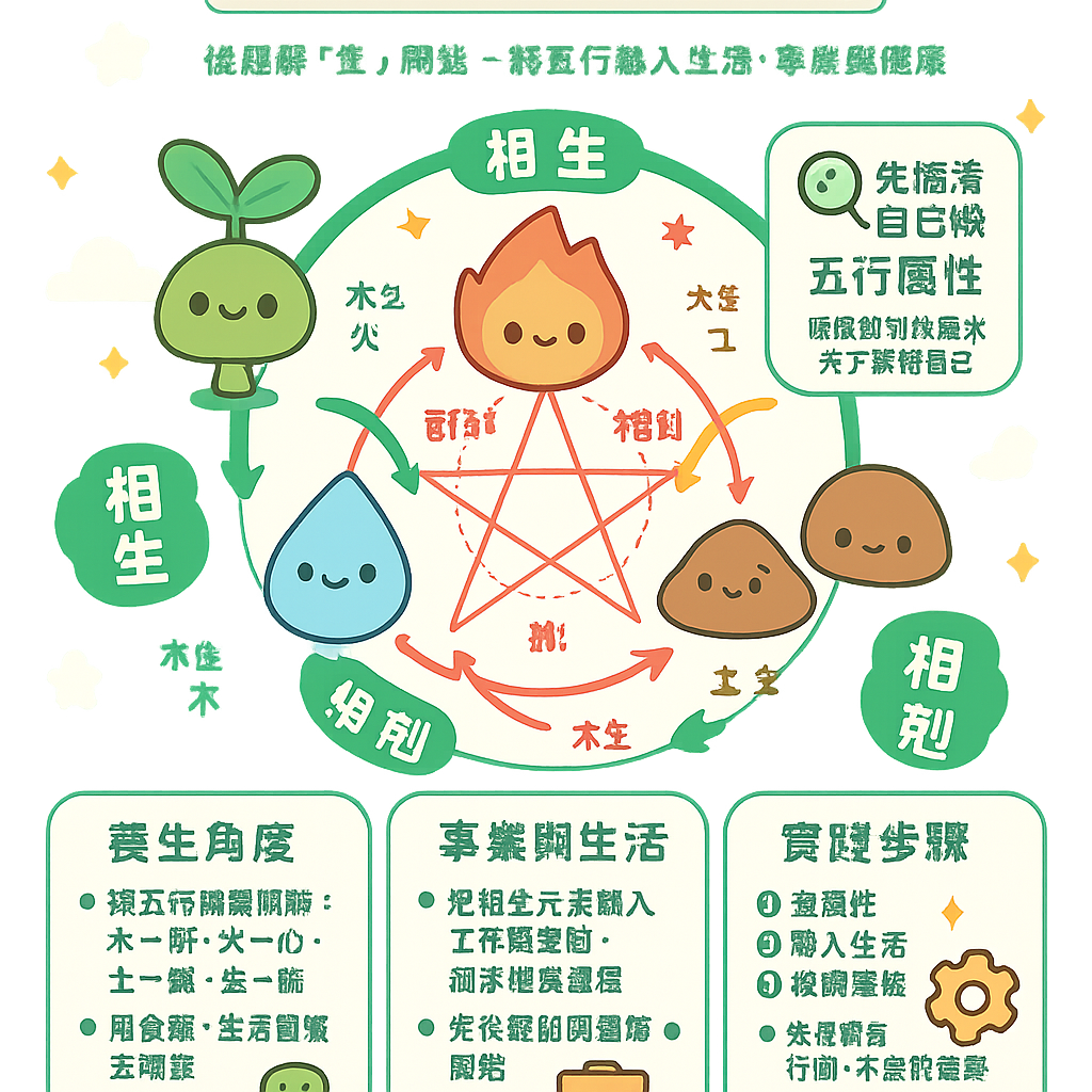 學識五行相生催旺運程