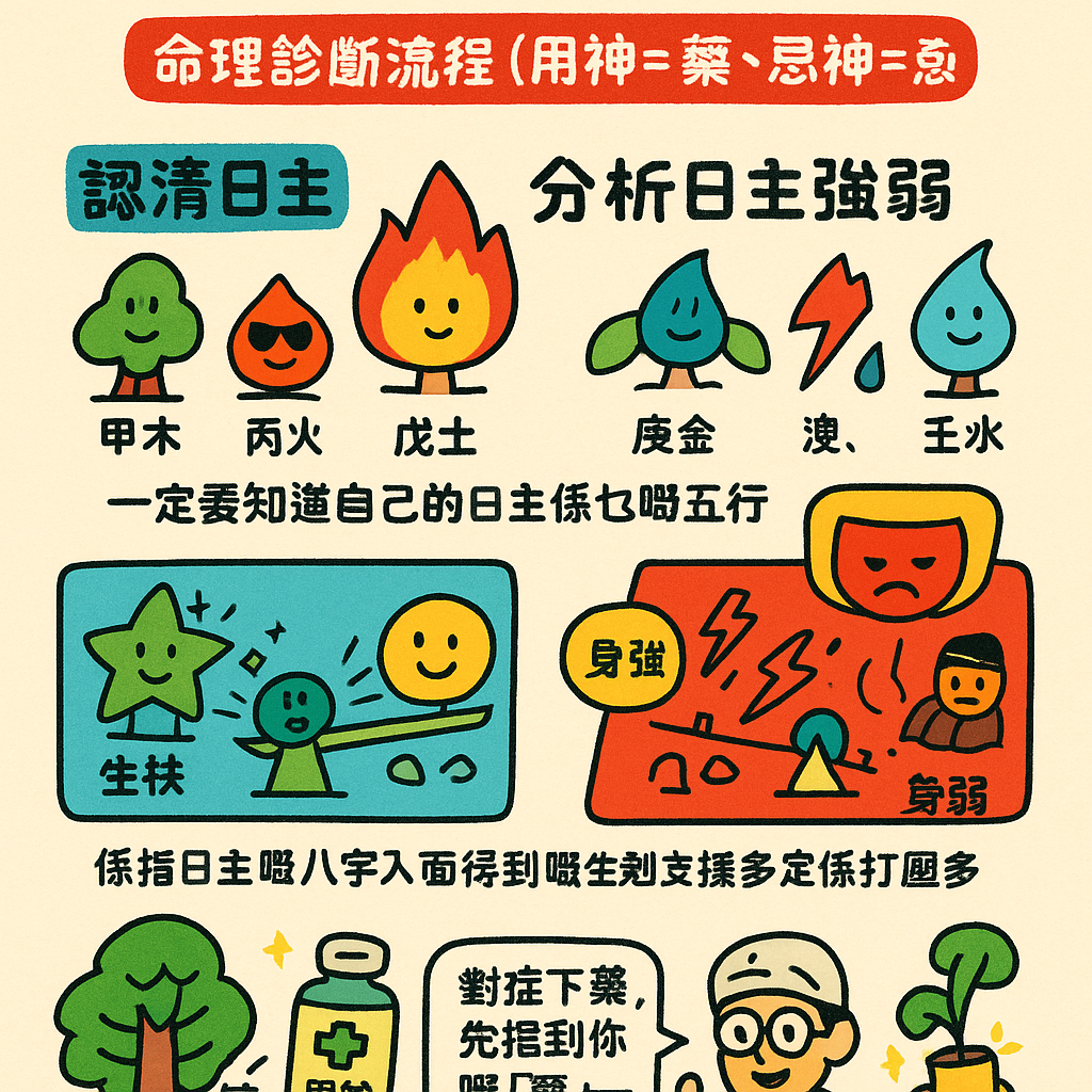 點樣判斷自己嘅用神忌神